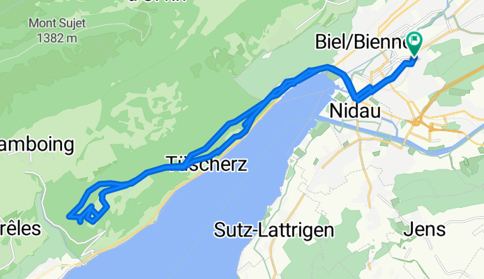 ride through mountains entry level Biel/Bienne