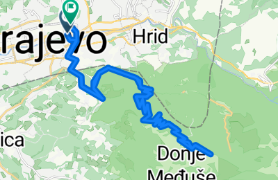 Route in der Bikemap App öffnen