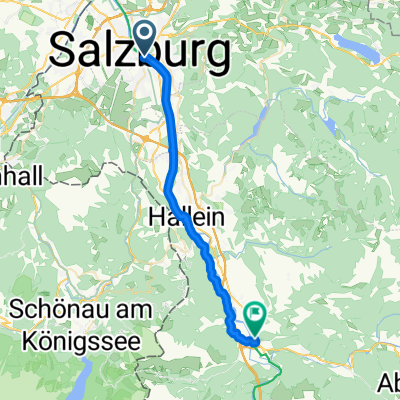 Tauernradweg 1 Salzburg to Golling