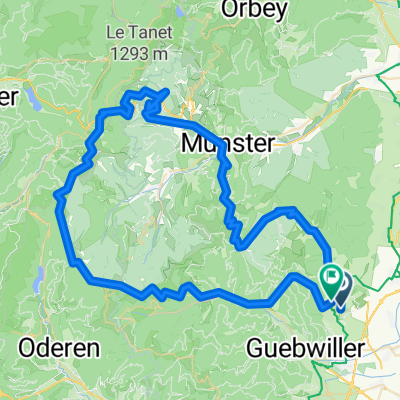 Vogesen 90km 2070hm