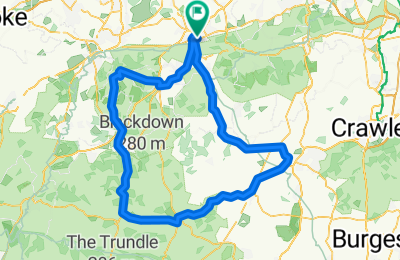 Route in der Bikemap App öffnen