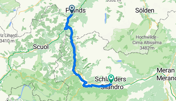 Sattelfest Radtour Pfunds nach Schlanders