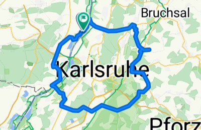 Route in der Bikemap App öffnen