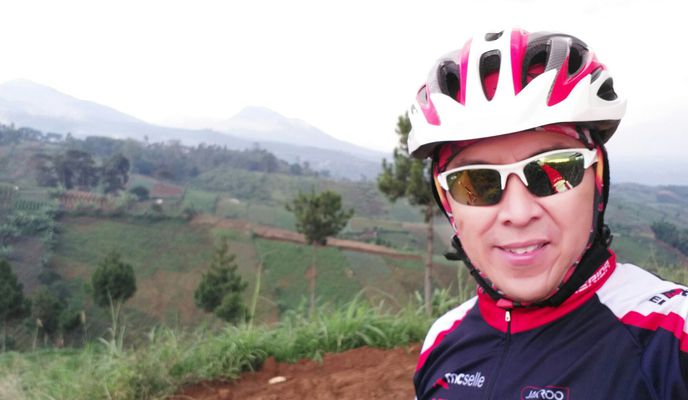 Photo 1 of the Bikemap route "Push: Padasuka - Cartil - Puncak Bintang - Warban - Dago"