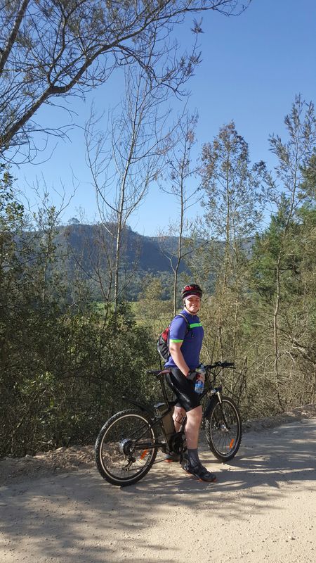 ride to  Totties through phantom pass Knysna