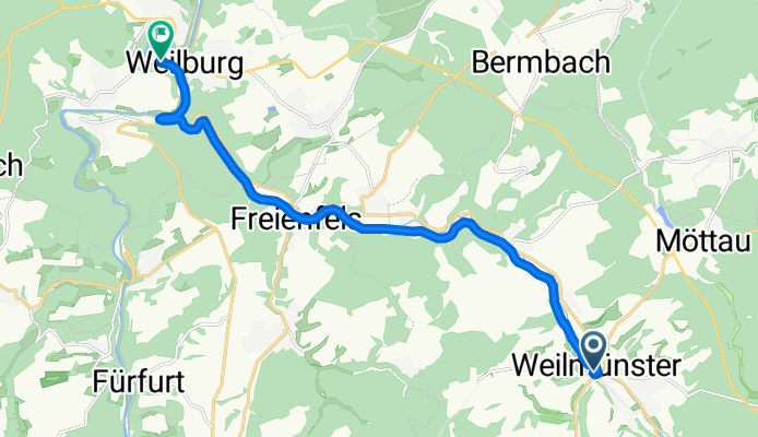 Weilburg Weilmünster Weilstrecke