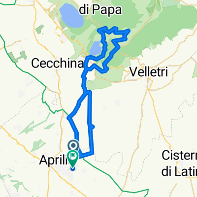Da Aprilia al bosco di Nemi e ritorno - 2