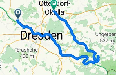 Route in der Bikemap App öffnen