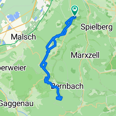 Spessart-Völkersbach-Freiolsheim-Bernstein-Mahlberg und zurück