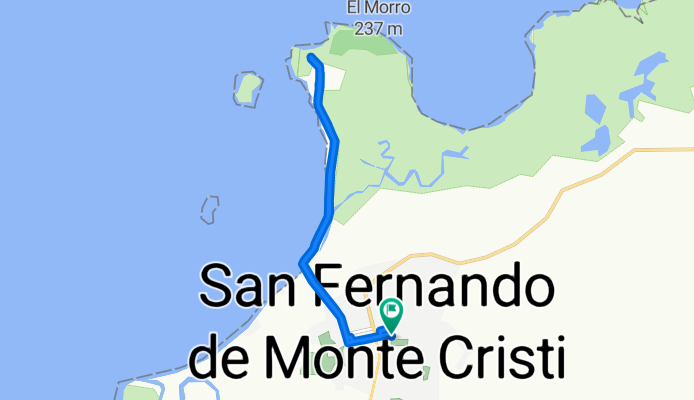 ride through Monte Cristi