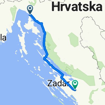 Kraljevica to Benkovac