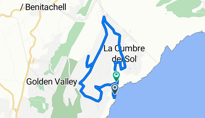 Cala del Moraig - Puig de la Llorença