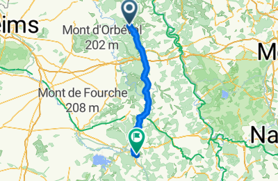 Route in der Bikemap App öffnen