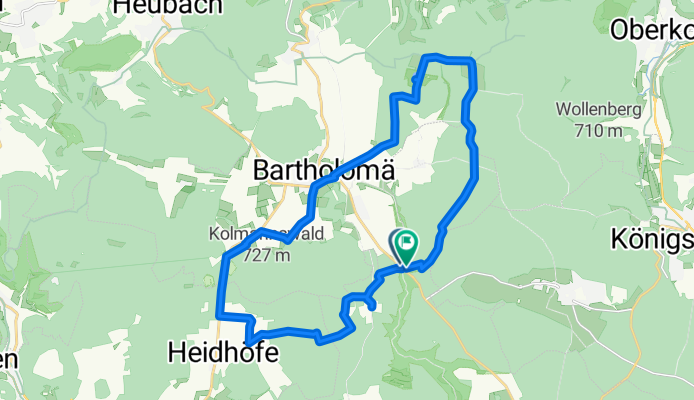 Rundtour Wental-Batholmä-Tauchenweiler