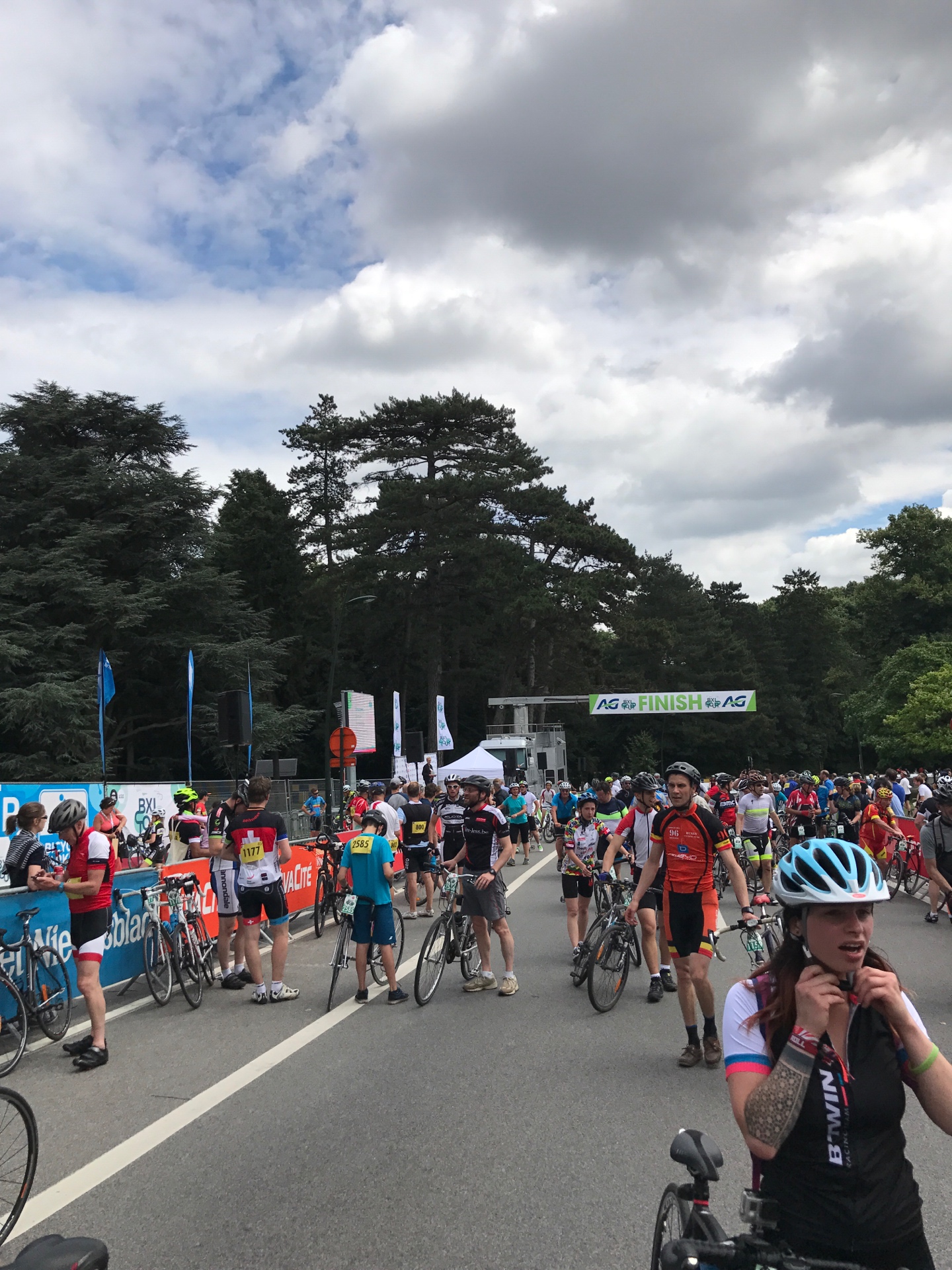 Point fort 1 sur l’itinéraire Bikemap « Lengthy bike tour through Brussels »