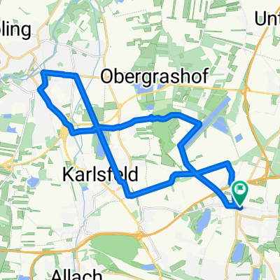Ausfahrt durch München