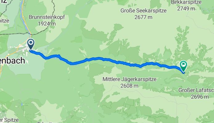 Scharnitz - Kastenalm CLONED FROM ROUTE 226274