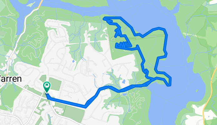 bike tour through Cockeysville