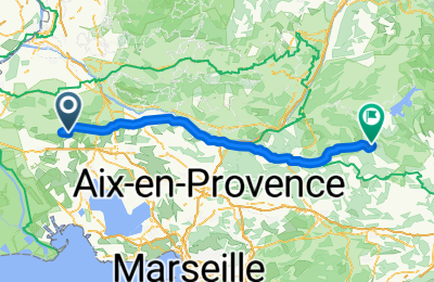 Route in der Bikemap App öffnen