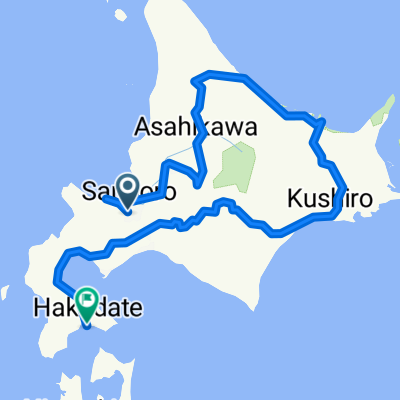 Around hokkaido A