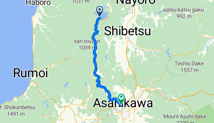Dia 17 Shumarinaikohan - Asahikawa