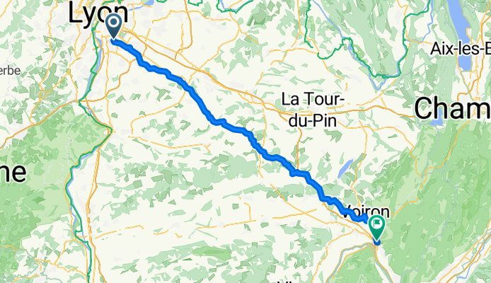 Day 1: Lyon to Voiron