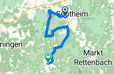 Route in der Bikemap App öffnen