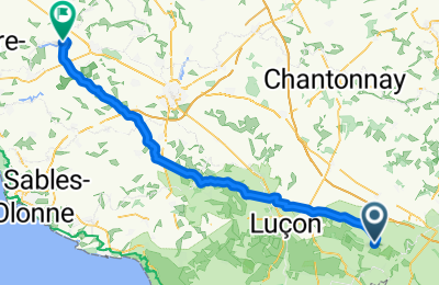 Route in der Bikemap App öffnen