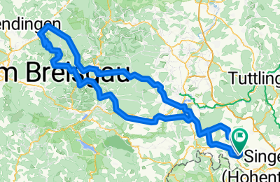 Route in der Bikemap App öffnen