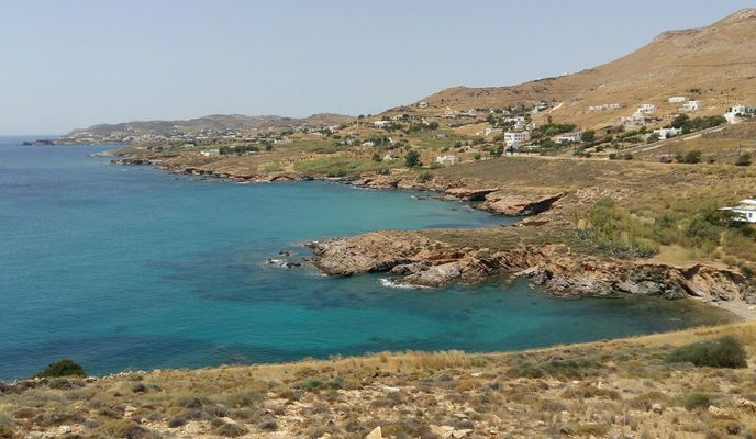 Foto 2 der Bikemap-Route "Relatively easy tour of Syros' beaches"