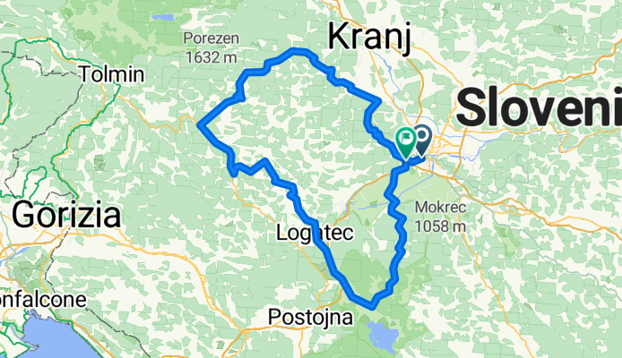 200 km 3000višincev