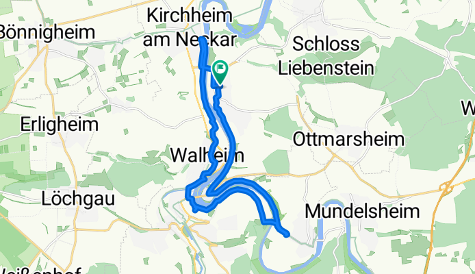 Ausfahrt durch Gemmrigheim