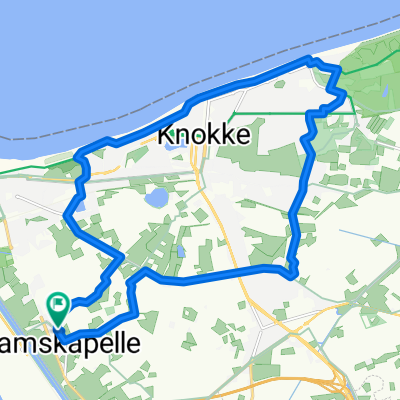 Een rondje Knokke - Ramskapelle
