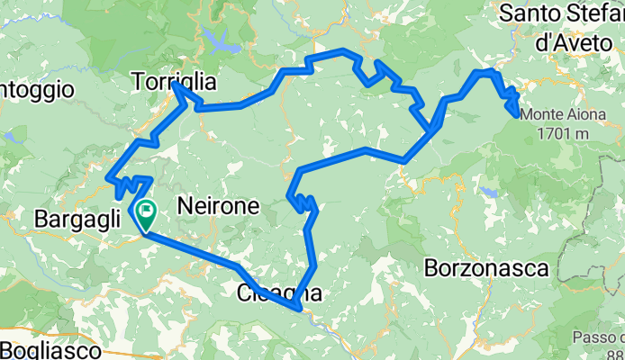 Lago delle Lame da Ferriere e ritorno dalla Val Fontanabuona