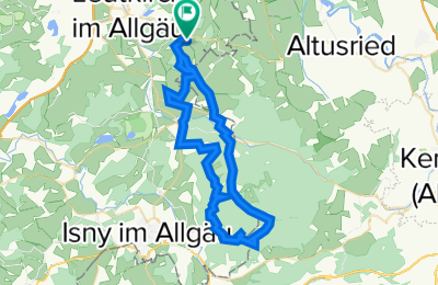 Route in der Bikemap App öffnen