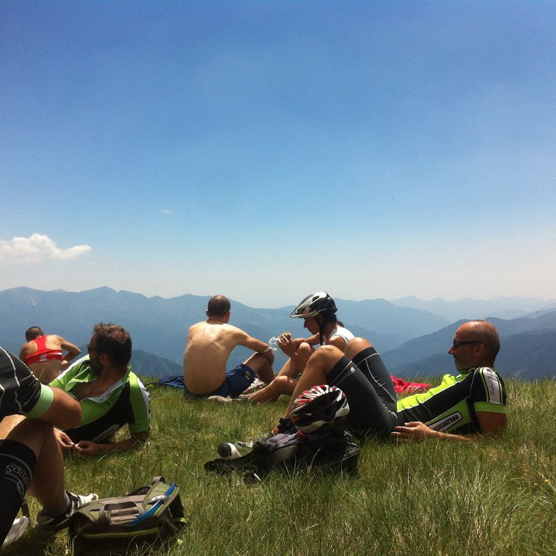 MTB - Colle di Tenda - ca.4hrs in movement ...excl. Pitstops - Lunch at Ft Pepino 