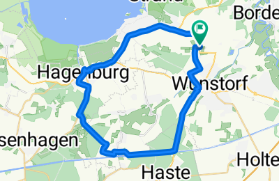 Route in der Bikemap App öffnen