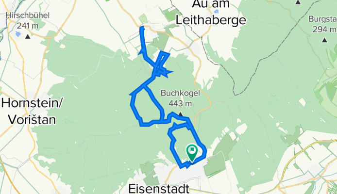 Radrunde durch Sankt Georgen am Leithagebirge