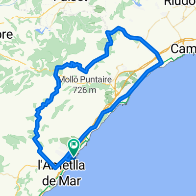 Tour de Spanien 85km/1100vm