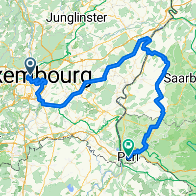 80km Lux-Grevenmacher-Nittel-Merzkirschen-Perl