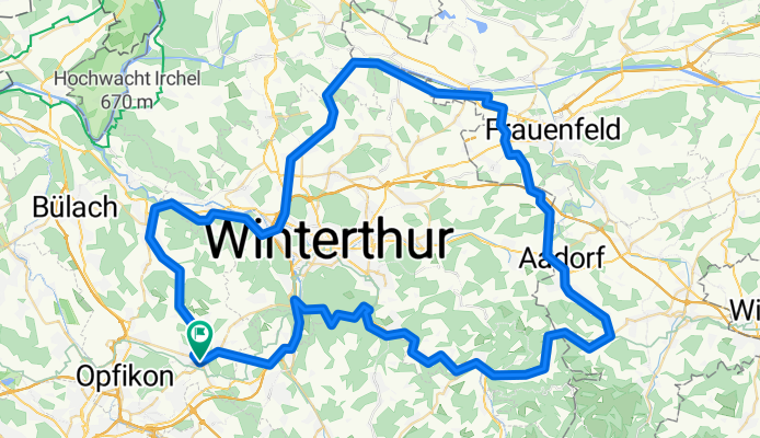 Bassersdorf - Aadorf - Strass - Bassersdorf