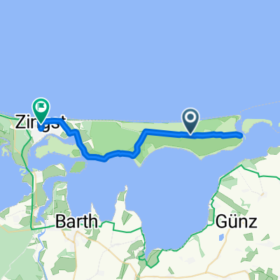 bike tour through Zingst