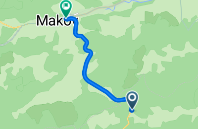Route in der Bikemap App öffnen