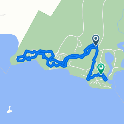 Quick bike tour through Sebago Lake State park