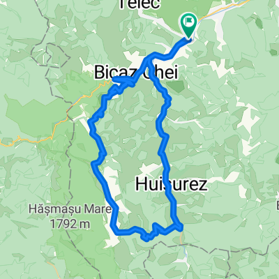 HG2017 Bicazu Ardelean - Bicaz Chei - Trei Fantani - Huisurez - Damuc - Bicazu Ardelean