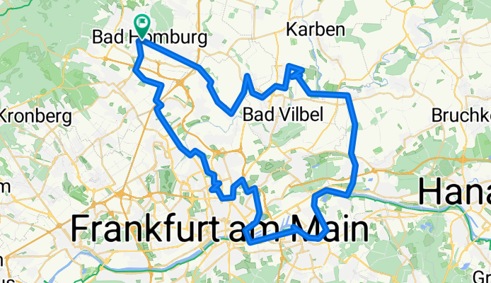 Bad Homburg Bad Vilbel Bischofsheim Offenbach Frankfurt Bad Homburg