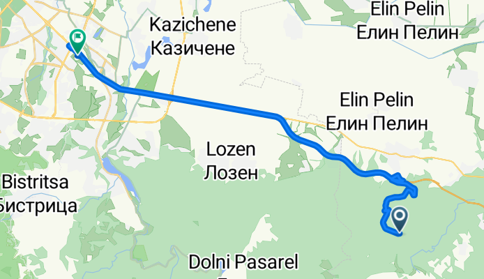 zapis na trak ot PazoGPS