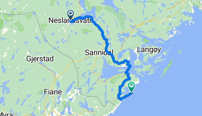 Neslandsvatn - Portør