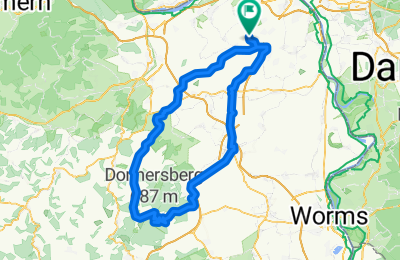 Route in der Bikemap App öffnen