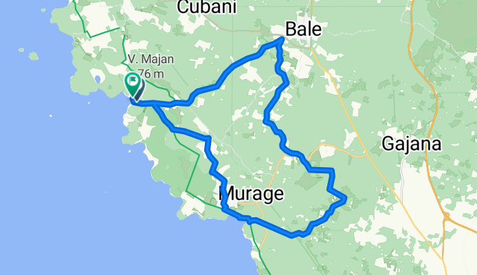 ride through Črnibek